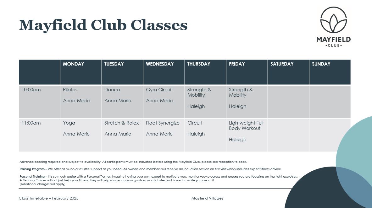 Owners Events Calendar February 2023