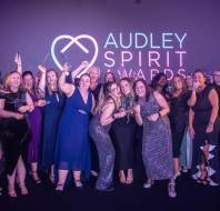 Care award-winners at the Audley Spirit Awards 2025