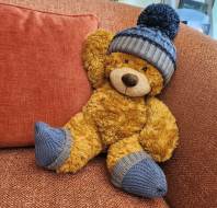 Mayfield Myles relaxing after another full day at Mayfield Watford