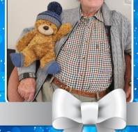 Mayfield Myles with a good friend