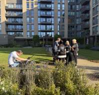 The Mayfield Belles on the BBC, filmed at Mayfield Watford