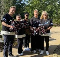 The Mayfield Belles on the BBC, filmed at Mayfield Watford