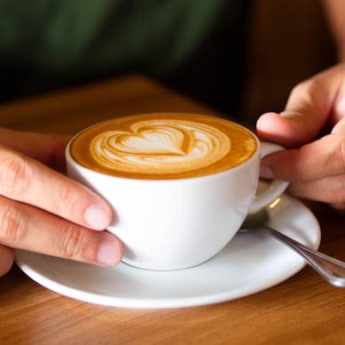 Coffee in the bistro