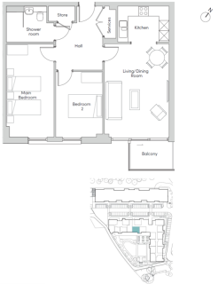 32 Heron Place property floorplan