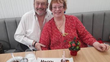 Karin and Michael Morgan homeowners at Watford