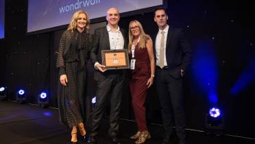 Mayfield Directors accepting the 2025 WhatHouse Award for Best Retirement Home Developer