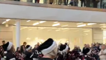 Mayfield Belles performing in Watford